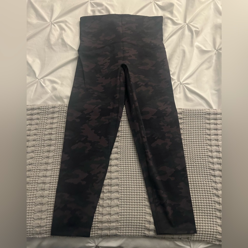 Spanx camo leggings. Size L